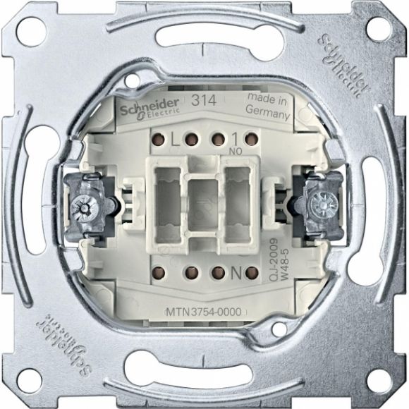 Механизм выключателя кнопочного 1п с замыкающим контактом MTN3754-0000