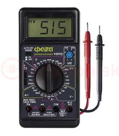 Мультиметр ФАZА цифровой M890D