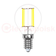 Лампа светодиодная с трехступенчатым диммером 100-50-10 LED 5вт 175-250В шар 420Лм Е14 3000К Uniel Multibrigh филамент Лампа светодиодная с трехступенчатым диммером 100-50-10 LED 5вт 175-250В шар 420Лм Е14 3000К Uniel Multibrigh филамент