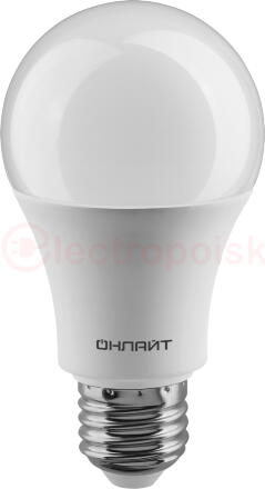 Лампа светодиодная LED 15вт Е27 дневной PROMO ОНЛАЙТ