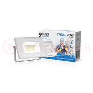 Прожектор светодиодный ДО-20 Вт 1750 Лм 6500К IP65 200-240 В белый LED Elementary Gauss Прожектор светодиодный ДО-20 Вт 1750 Лм 6500К IP65 200-240 В белый LED Elementary Gauss