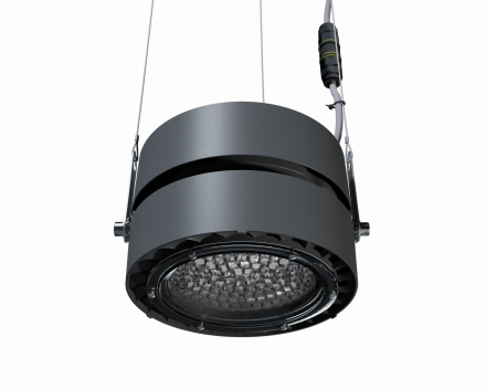 Светильник LED L-industry II 120 Вт 17400Лм диаграмма Г60 5,0K мультилинза металл подвесное крепление IP65