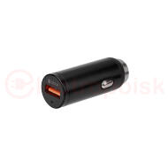 Устройство зарядное в прикуриватель USB, 5V, 2.4 A, черное, Устройство зарядное в прикуриватель USB, 5V, 2.4 A, черное,