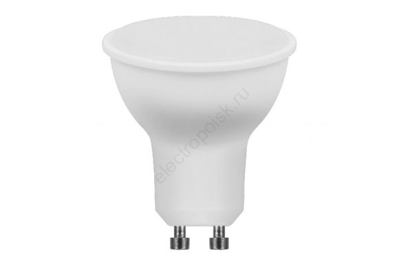 Лампа светодиодная LED 11вт 230в GU10 теплый (38140)