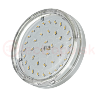 Лампа светодиодная LED 6Вт GX53 510Лм теплый прозрачная ECO Лампа светодиодная LED 6Вт GX53 510Лм теплый прозрачная ECO