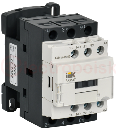 ARMAT Контактор КМИ-А-11212 LC1D 12А 110В/АС3 1НО/1НЗ IEK