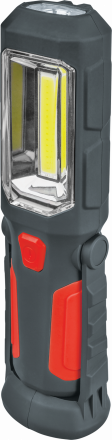 Фонарь светодиодный NPT-W04-ACCU 1LED+8LED (0.5вт) пластик