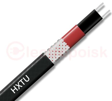 Кабель саморегулирующийся нагревательный 45HXTU2-CT промышленный (трубы, узлы, резервуары) 45 Вт/м,  фторопласт