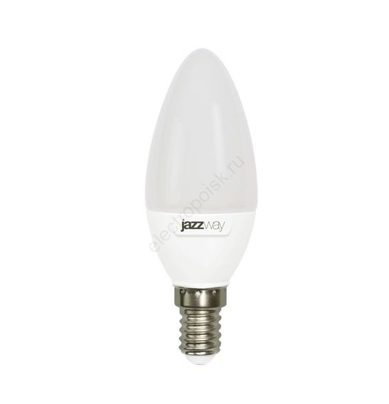 Лампа светодиодная LED 7w E14 4000K свеча  230/50 Jazzway (5018884)
