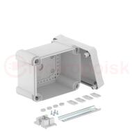 Распределительная коробка X10C, IP 67, 191х151х126 мм, сплошная стенка, DIN-рейка Распределительная коробка X10C, IP 67, 191х151х126 мм, сплошная стенка, DIN-рейка
