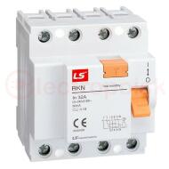 Дифференциальный выключатель нагрузки (УЗО) RKN 3P+N 63A 300mA AC-TYPE NEW ROGY (RUSSIA) Дифференциальный выключатель нагрузки (УЗО) RKN 3P+N 63A 300mA AC-TYPE NEW ROGY (RUSSIA)
