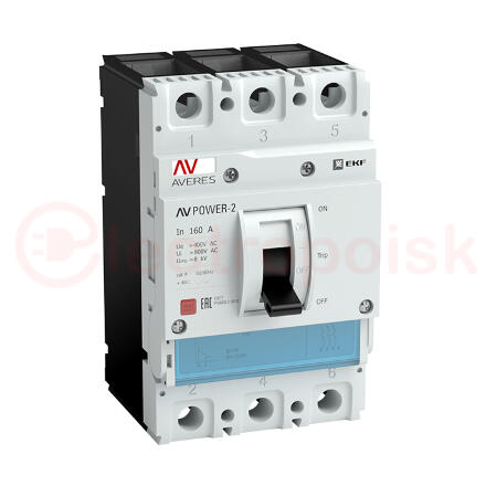 Автоматический выключатель AV POWER-3/3 500А 100kA TR EKF AVERES
