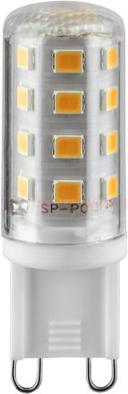 Лампа светодиодная LED 5вт 230в G9 тепло-белый капсульная