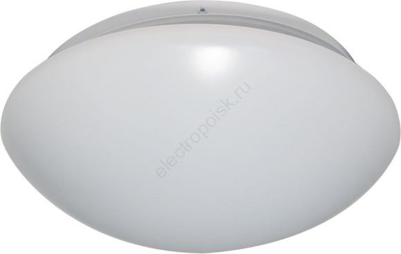 Светильник светодиодный ДБП-12w 6500К 720Лм круглый пластиковый IP20 белый (28561)