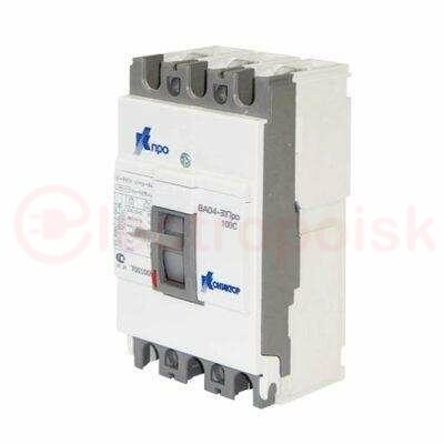 Выключатель автоматический ВА04-31 Про 3p 100А Icu-10kA (100C)