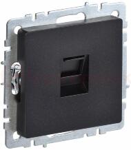 BRITE Розетка компьютерная RJ45 кат.5E РК10-БрЧ черный BRITE Розетка компьютерная RJ45 кат.5E РК10-БрЧ черный