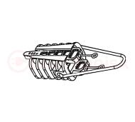 Зажим анкерный DN 123 Зажим анкерный DN 123