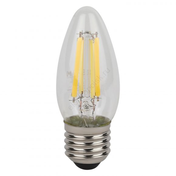 Лампа светодиодная филаментная LED Star Свеча 6Вт (замена 75Вт), 806Лм, 6500К, цоколь E27 OSRAM (4058075687912)