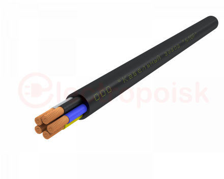 Кабель силовой КГТП-ХЛ 5х10(N.PE)-220/380-2бар
