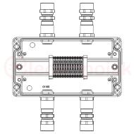 Взрывозащищенная клеммная коробка из алюминия TBE-A-14-(12xCBC.2)-2xKA2MHK(A)-2xKA2MHK(C)1Ex e IIC Т5 Gb / Ex tb IIIC T95°C Db IP66 Взрывозащищенная клеммная коробка из алюминия TBE-A-14-(12xCBC.2)-2xKA2MHK(A)-2xKA2MHK(C)1Ex e IIC Т5 Gb / Ex tb IIIC T95°C Db IP66