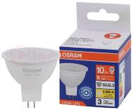 Лампа светодиодная LED 10Вт GU5.3 3000К 800Лм спот 220В (замена 75Вт) OSRAM Лампа светодиодная LED 10Вт GU5.3 3000К 800Лм спот 220В (замена 75Вт) OSRAM
