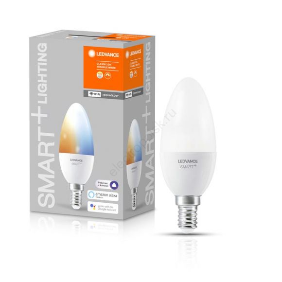 Лампа светодиодная диммируемая LEDVANCE SMART+ груша, 9,5Вт (замена 75 Вт), 2700К (4058075485556)