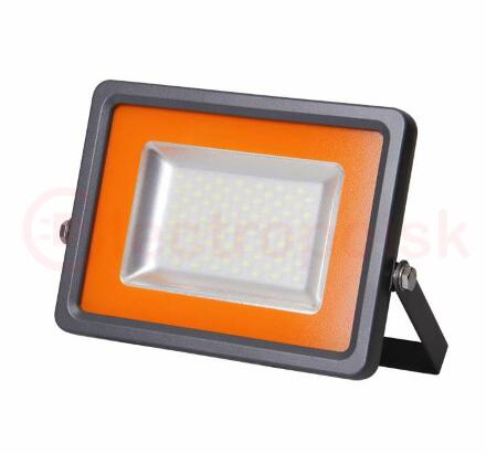 Прожектор светодиодный ДО-600w 6500K 72000 Лм IP65 60°  (плоский корпус)