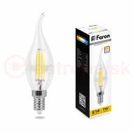 Лампа светодиодная LED 7вт Е14 теплый свеча на ветру FILAMENT диммируемая Лампа светодиодная LED 7вт Е14 теплый свеча на ветру FILAMENT диммируемая