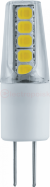 Лампа светодиодная LED 2.5вт 12в G4 тепло-белый капсульная