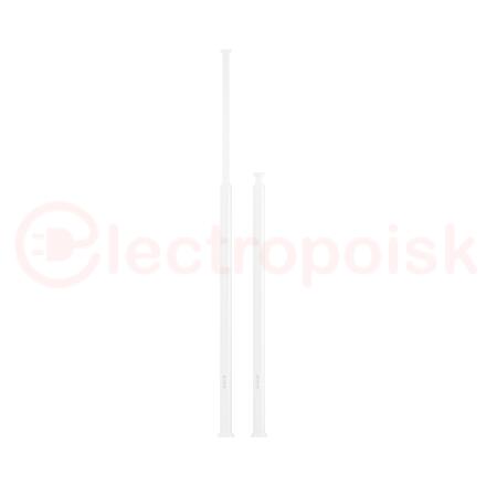Колонна алюминиевая 2.7-4.2м белая