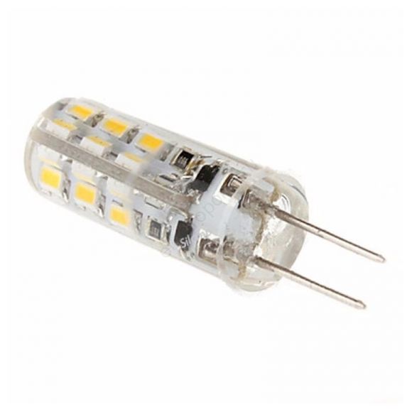 Лампа светодиодная LED 2вт 12в G4 белый капсульная (25448)