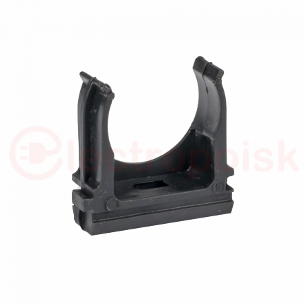 Крепеж-клипса черная d32 мм  (50 шт) Plast EKF