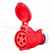 Розетка кабельная 32А/400V/3P+N+E/IP44 Розетка кабельная 32А/400V/3P+N+E/IP44