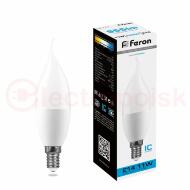 Лампа светодиодная LED 11вт Е14,дневной матовая свеча на ветру Лампа светодиодная LED 11вт Е14,дневной матовая свеча на ветру