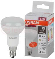 Лампа светодиодная LED 7 Вт E14 3000К 560Лм гриб 220 В (замена 60Вт) OSRAM Лампа светодиодная LED 7 Вт E14 3000К 560Лм гриб 220 В (замена 60Вт) OSRAM