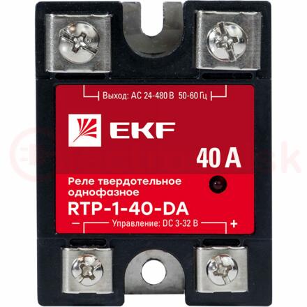 Реле твердотельное однофазное RTP-40-DA EKF