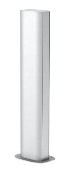 Электромонтажная миниколонна 0,68 м 2-х сторонняя Modul45 130x80x676 мм (алюминий,белый) (6289980)