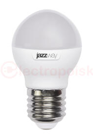 Лампа светодиодная LED 7Вт E27 4000К шар Jazzway Лампа светодиодная LED 7Вт E27 4000К шар Jazzway