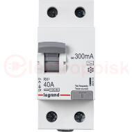 ВДТ RX3 - 2П - 40 А - тип AC - 300 мА - 2 модуля ВДТ RX3 - 2П - 40 А - тип AC - 300 мА - 2 модуля