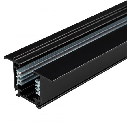 Трек встраиваемый LGD-4TR-TRACK-F-2000-BK-M (C) (ARL, IP20 Металл, 3 года)
