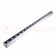 Прожектор светодиодный линейный ULF-L52-18W/6400K/L100 220V IP65 SILVER 1000мм Дневной свет (6400К) 1690Лм Алюминий Прожектор светодиодный линейный ULF-L52-18W/6400K/L100 220V IP65 SILVER 1000мм Дневной свет (6400К) 1690Лм Алюминий
