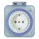 Розетка с таймером (суточная) механическая IP44 16А 3500W Feron Розетка с таймером (суточная) механическая IP44 16А 3500W Feron