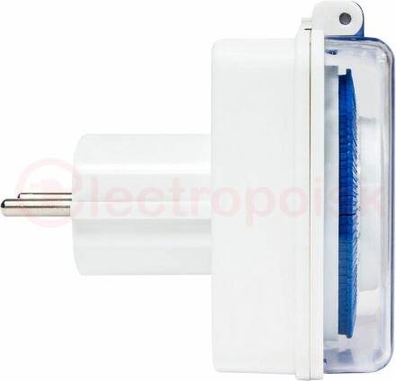 Розетка с таймером (суточная) механическая IP44 16А 3500W Feron Розетка с таймером (суточная) механическая IP44 16А 3500W Feron