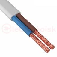 Провод ШВВП 2х0.75 белый Провод ШВВП 2х0.75 белый