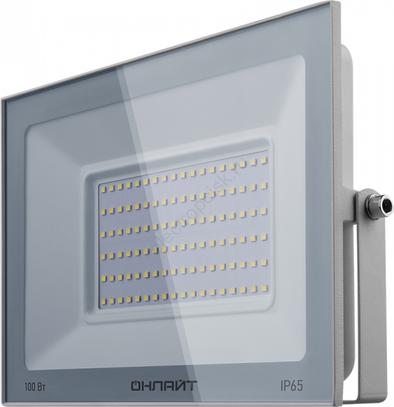 Прожектор светодиодный ДО-100w OFL-100-4K-WH-IP65-LED ОНЛАЙТ (27209)