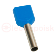 Наконечник штыревой втулочный под два провода НШвИ2 OptiKit T-Shv2-PVC- 2,5-12(100шт) Наконечник штыревой втулочный под два провода НШвИ2 OptiKit T-Shv2-PVC- 2,5-12(100шт)