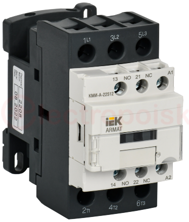 ARMAT Контактор КМИ-А-22512 LC1D 25А 36В/АС3 1НО/1НЗ IEK