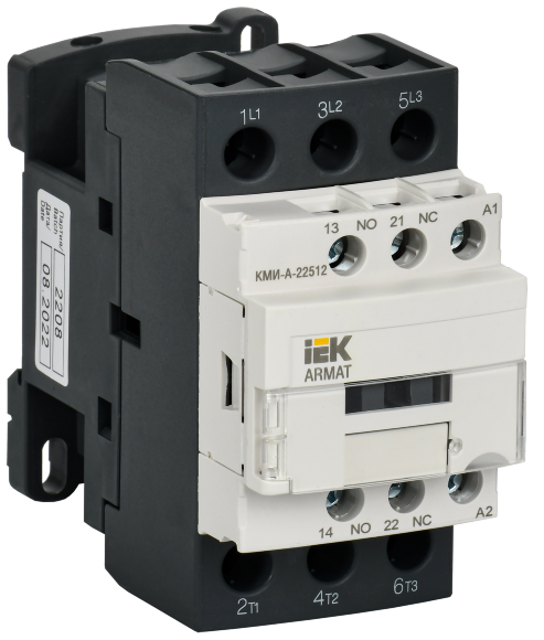 ARMAT Контактор КМИ-А-22512 LC1D 25А 36В/АС3 1НО/1НЗ IEK