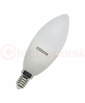 Лампа светодиодная LED Star Свеча 9Вт (замена 75Вт), 806Лм, 2700К, цоколь E14 OSRAM
