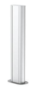 Электромонтажная колонна 0,68 м 1-сторонняя 70x140x675 мм (алюминий, белый) (6289098)